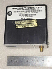 USED FE-5650A Rubidium Oscillator output 10MHz  sinewave +15V +5V