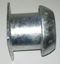6" Perrot male coupling square flange bolt on piece slurry tanker galvanised