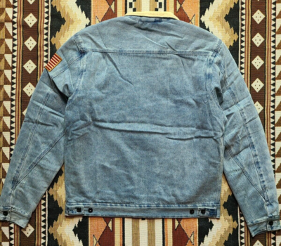 Polo Ralph Lauren Fillmore Denim Truck Bomber Jacket Mojave 