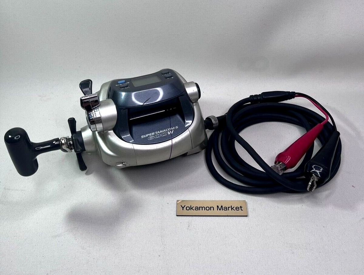 Daiwa SUPER TANACOM-S 600W Electric Reel Big Game From JAPAN Daiwa SUPER TANACOM-S 600W Electric Reel Big Game From JAPAN