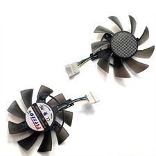 For ASUS GTX1650 1660ti DUAL Graphics Card Cooling Fan Coolers Shells FD8015U12S