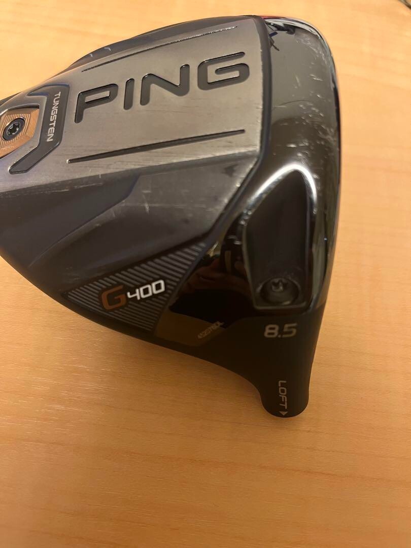 Ping G400 LST 8.5° Driver Head Only Right-Handed RH Good Used
