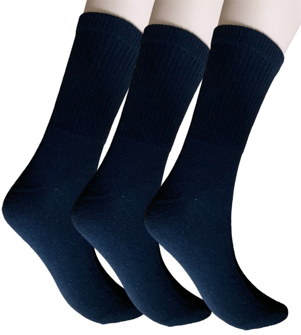 SAOLA 24 paia calze ragazzo scuola spesse resistenti rinforzate tacco e punta suola imbottita 4 7