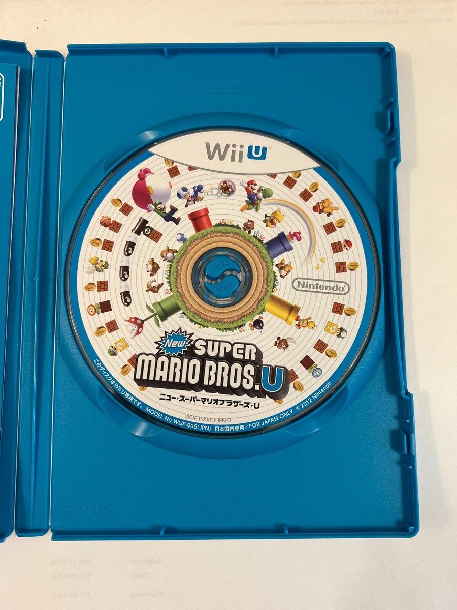 New Super Mario Bros. U (Nintendo Wii U- 2012) - Japanese