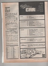 Racing Car News 1981 Apr Stanza Turbo Falcon XD Datsun Stanza Colt GXL Alfasud S