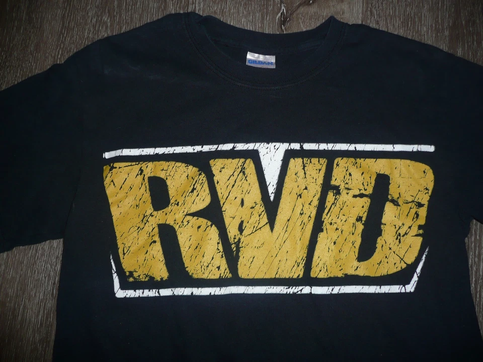 Camiseta Preta Pequena Rob Van Dam RVD The Whole F'n Show TNA Wrestling Masculina - Imagem 3 de 4