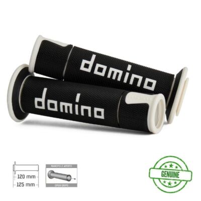 Domino Griffe schwarz weiß für Triumph Tiger 900 955i