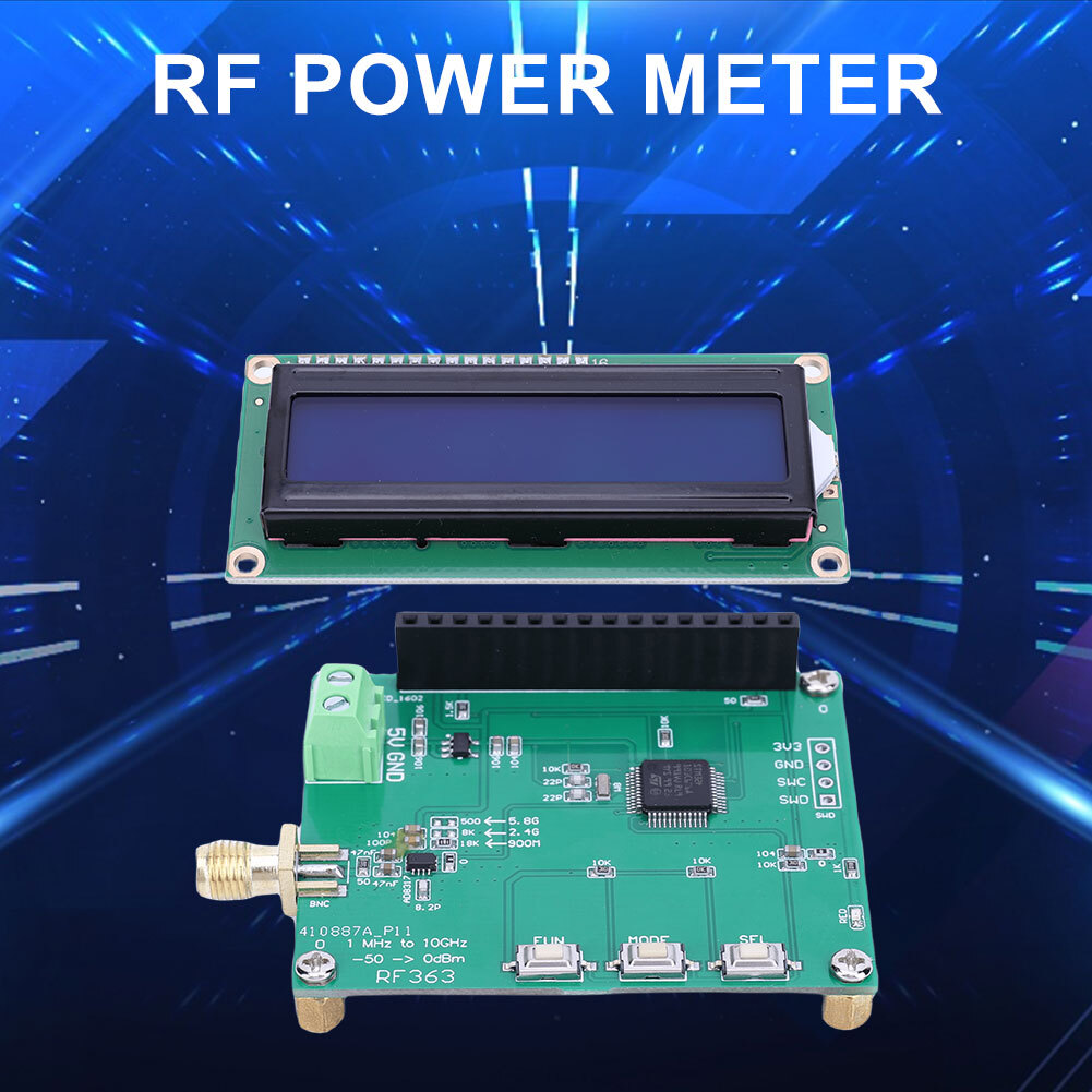 Misuratore Di Potenza RF Digitale - Range 1MHz-10GHz, -50dBm To 0dBm, Con Impostazione Attenuazione - Foto 9