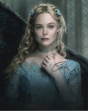 Elle Fanning Sexy Autographed Signed 8x10 Photo COA 2019-9