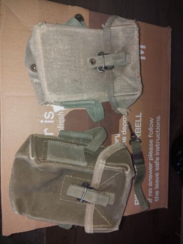 US Army Vietnam War M14/M16 M1956 Ammo Pouches - Picture 1 of 5