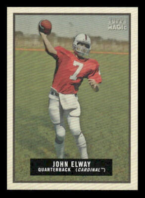 2009 Topps Magic #247 John Elway Stanford Cardinal