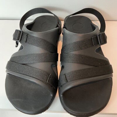 Chaco Mens Size 13 Black Sport Sandals (2781432) EUC Beach Summer Walk Grandpa