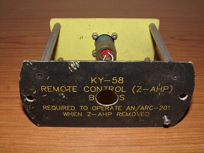 Military KY-58 Remote Control Aircraft Voice Module AN/ARC-201 Z