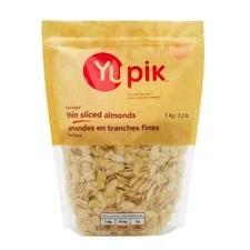 Yupik Sliced Almonds, 1 kg 