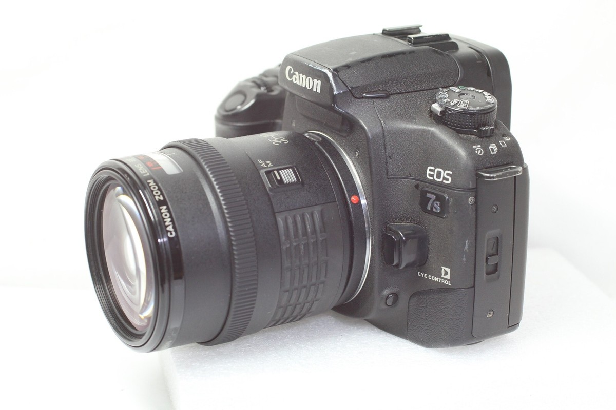 ＥＯＳ  ７ｓ Canon EOS 7S Eye Control SLR AF Film Camera EF 35-105mm F