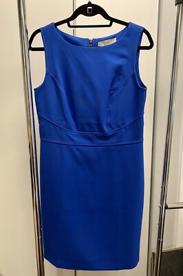 NWT Ann Taylor Loft Sheath Dress - Cobalt Blue - Sold Out! Wear Casual or Dressy