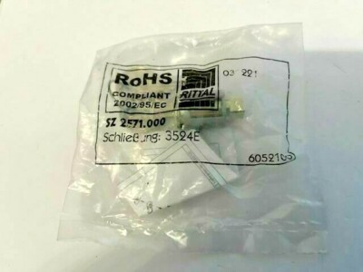 RITTAL SZ 2571000 Rittal Schlosseinsatz & Schlüssel Zinkdruckguss-Silber
