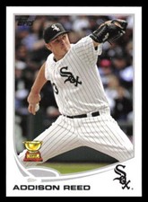 2013 Topps  Addison Reed #285 Chicago White Sox Baseball Card