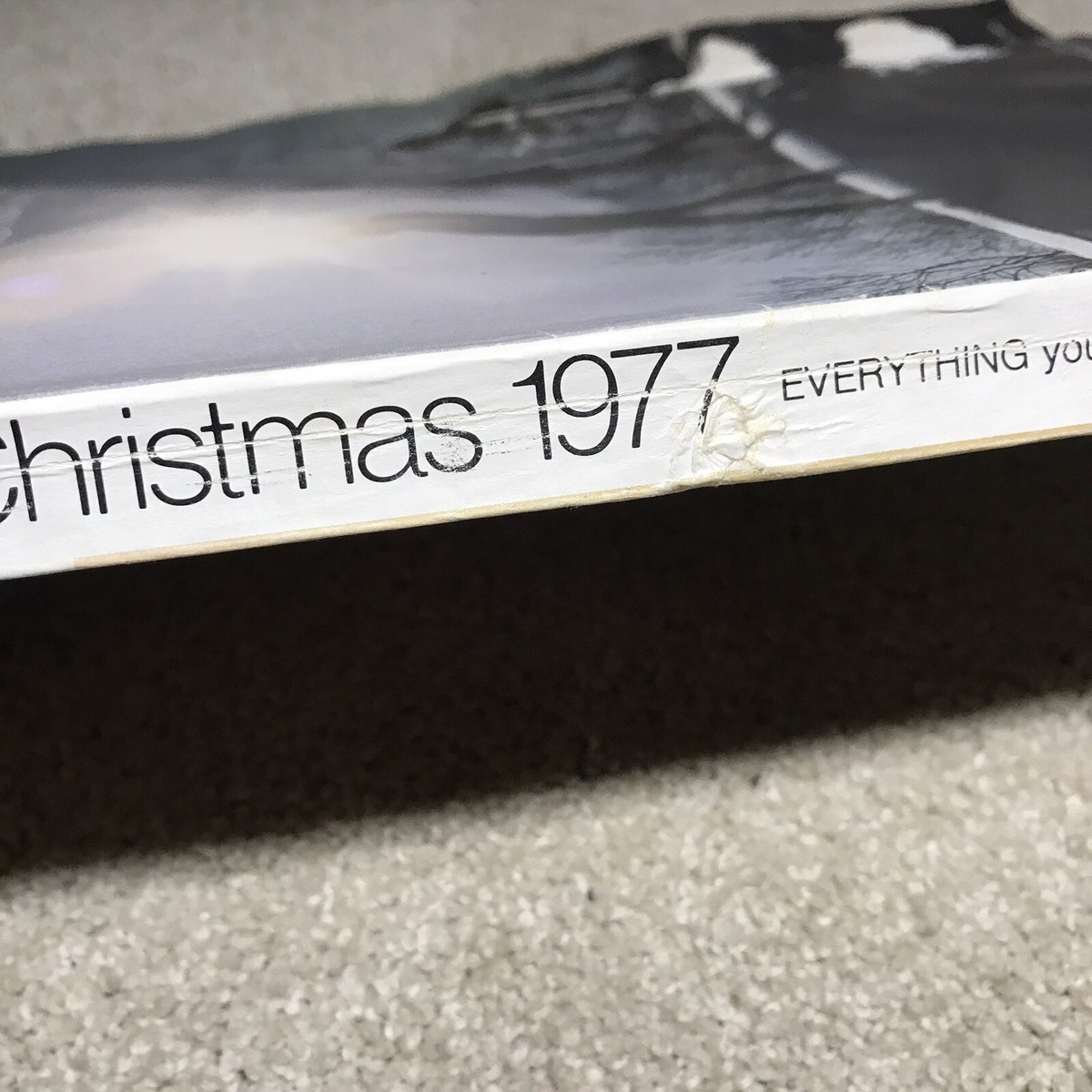 JC Penney Vintage Christmas Catalog 1977 Wish Book - Original