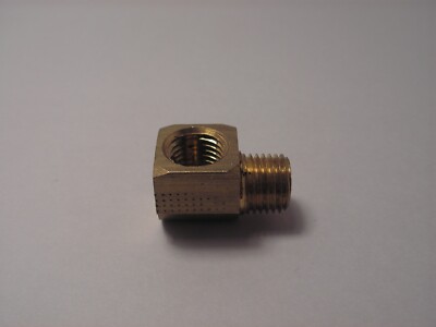 LIVE STEAM 1/4'' NPT LARGE SCALE 90° STREET ELBOW M/F - New Train Parts