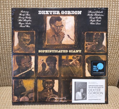 Sealed Dexter Gordon Sophisticated Giant Vinyl LP 140 Gram Vinyl Download (R241)