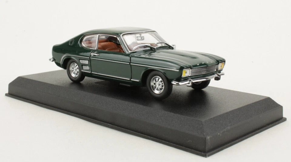 Ford Capri 1700 GT 1969 dunkelgrün Detail Cars Art. 302 1:43 OVP [DS8-B2] - Bild 4 von 4