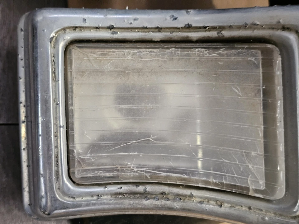 1966 Ford Galaxie 500 XL Front Grille Assembly Double Marker Lights - Image 3 of 4