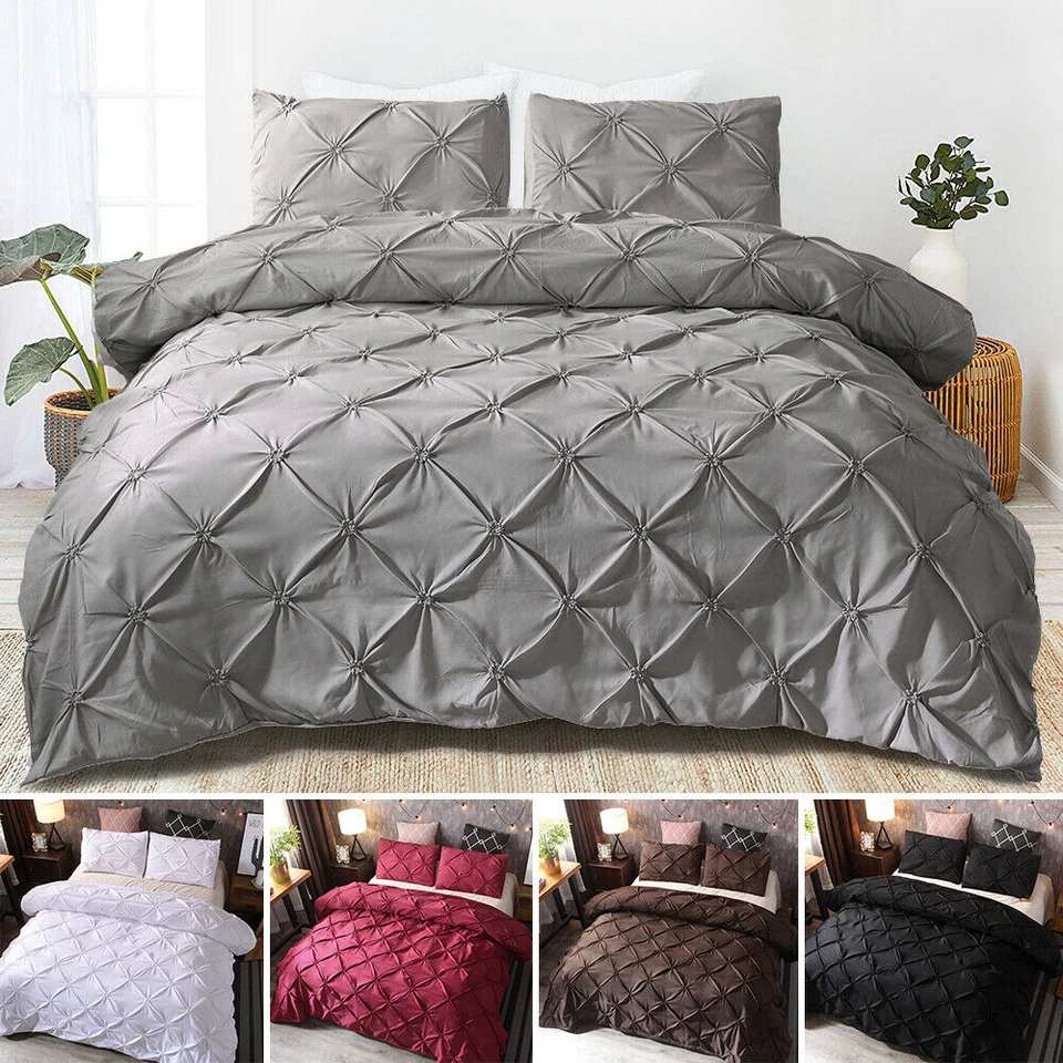 2 Piece Comforter Duvet Cover Set Microfiber Quilt Cover +Pillowcase Bedding Set - Image 3 of 4