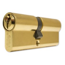 Image of YALE Euro Cylinder Door Lock uPVC Aluminium Timber Door Barrel 6 Pin