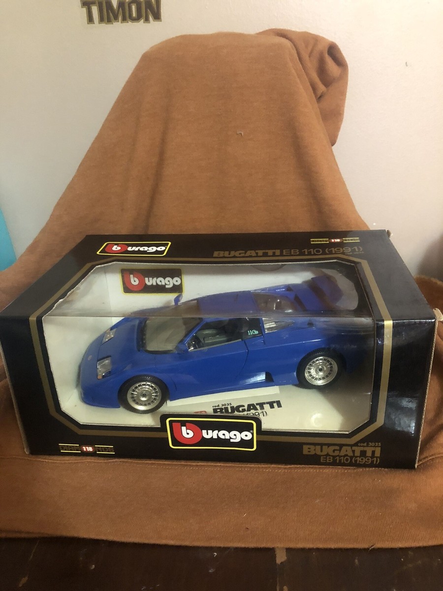 1/18 ブラーゴ Bugatti EB110 1991 Amazon.com: Burago 3045 1991 Bugatti EB 110 - Yellow