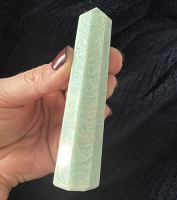 Amazonite Obelisk Tower Healing Crystal Point 4 
