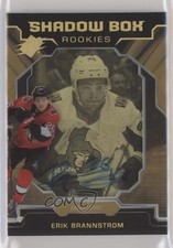 2019-20 SPx Shadow Box Rookies 48/150 Tier 1 Erik Brannstrom #S-EB Auto 00so