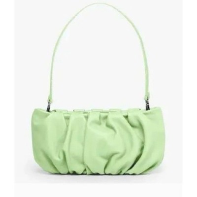 Staud NEW Bean Convertible Agave Bag, Removable Shoulder Strap