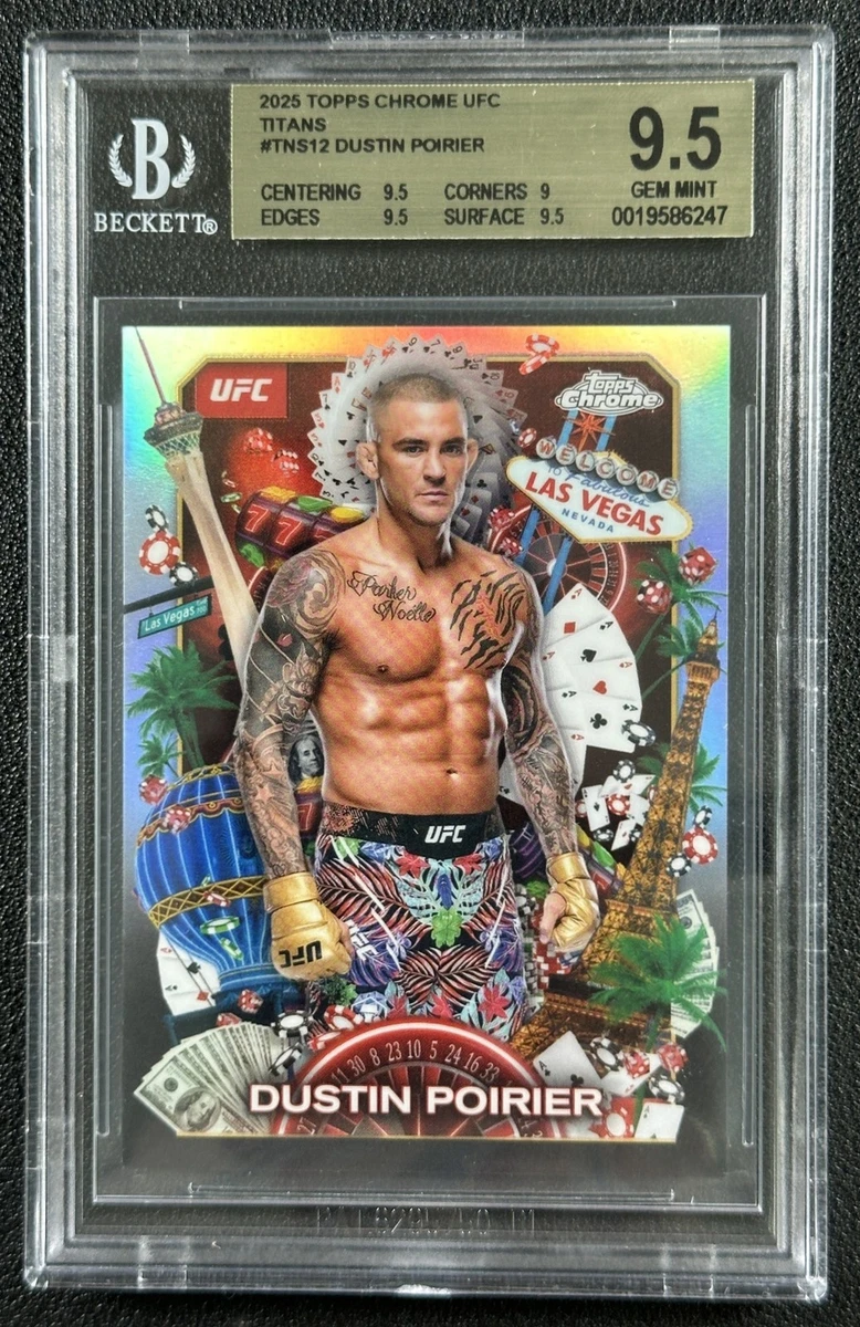 2025 Topps Chrome UFC - Dustin Poirier #TNS-12 for sale | eBay