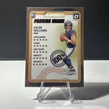 caleb williams passing grade card Amazon.com: Certified Mint+ Caleb Williams 2022 Leaf HYPE #96A Just 5000  Made Chicago Bears Rookie Card : Collectibles & Fine Art