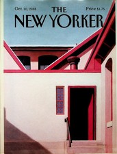 The New Yorker Full Magazine October 10 1988 White Walls by Gretchen Dow Simpson