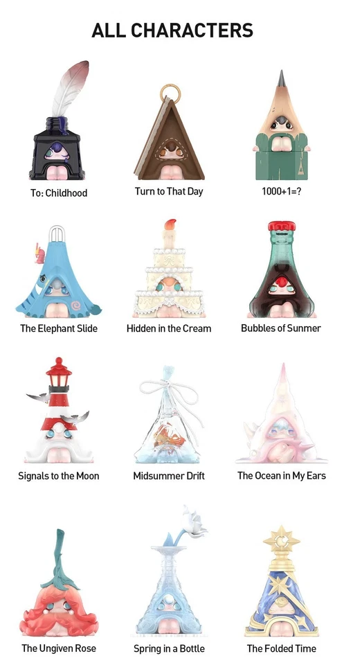 1001moons Where’s The Elephant Slide Series Figures Blind Box Toy Gift Hot - Image 2 of 4