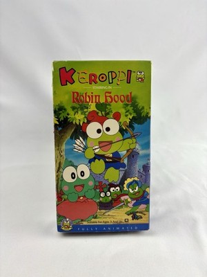 Keroppi Robin Hood F.H.E. 1995 Sanrio VHS (with Original Case & Original Tape) *