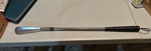24” Flexible Shoe Horn - Long Handled - Spring Action - Metal - New