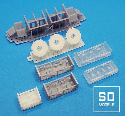 SD-P01 1/24 Porsche 956 Works team Additional Parts, Tamiya Compatible, 3D Print