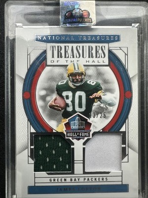 2023 Panini National Treasures - Treasures of the Hall James Lofton #TOH-JLO /25
