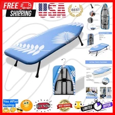 Mini Ironing Board 12"x32" - Portable Tabletop Design, Perfect for Home & Travel