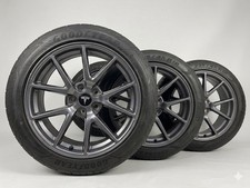 🔥 Original Tesla Model 3  Aero Alloy Wheels + Tyres + TPMS – Full Set! 🔥
