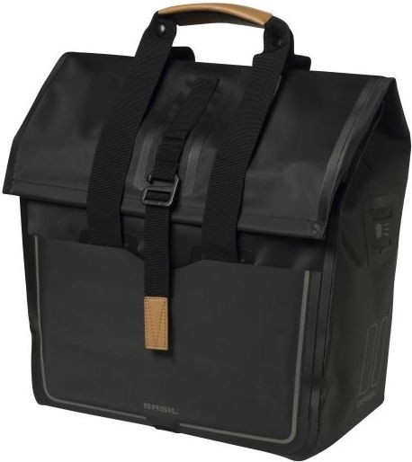 Fahrradtasche Basil Urban Dry Shopper 20 Liter 34 X 16 X 48 Cm - Mattschwarz-image