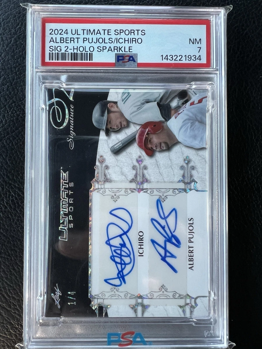 MLB★イチロー 19 Leaf Pearl 2枚限定直筆サインカード Leaf Ichiro Suzuki Autographed Baseball Sports Trading Cards