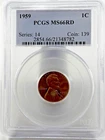 1959 Cent PCGS MS66 RD