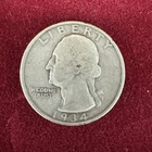 1934-D Washington Quarter - AG - About Good - 90% Silver