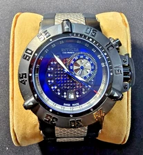 Invicta Subaqua Noma III Model # 6168 Swiss Made Men's GMT Watch Project ABDA