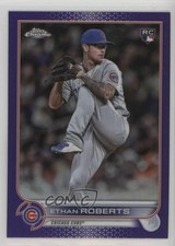 2022 Topps Chrome Update Purple Refractor Ethan Roberts #USC31 1ht8