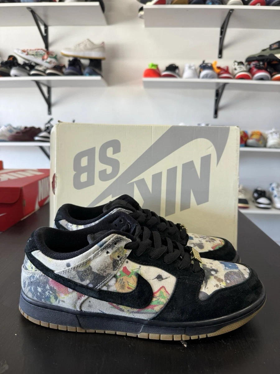 Supreme x Nike Dunk SB Low Black for Sale | Authenticity